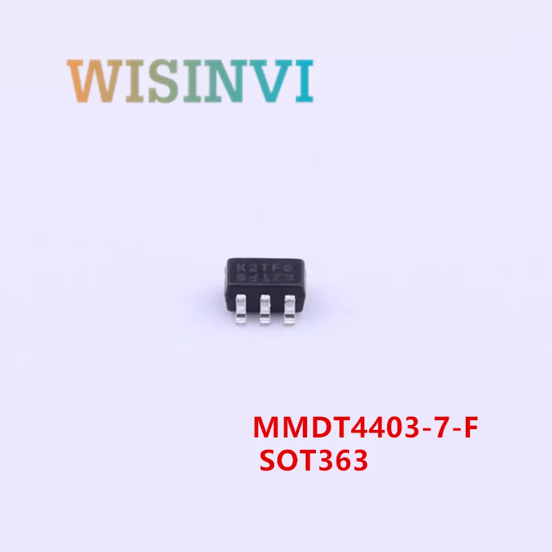 50PCS MMDT2227-7-F K27 MMDT2222A-7-F K1P MMDT4403-7-F K2T MMDT5551-7-F K4N  MMDT5401-7-F K4M SOT363 PNP TRANSISTOR