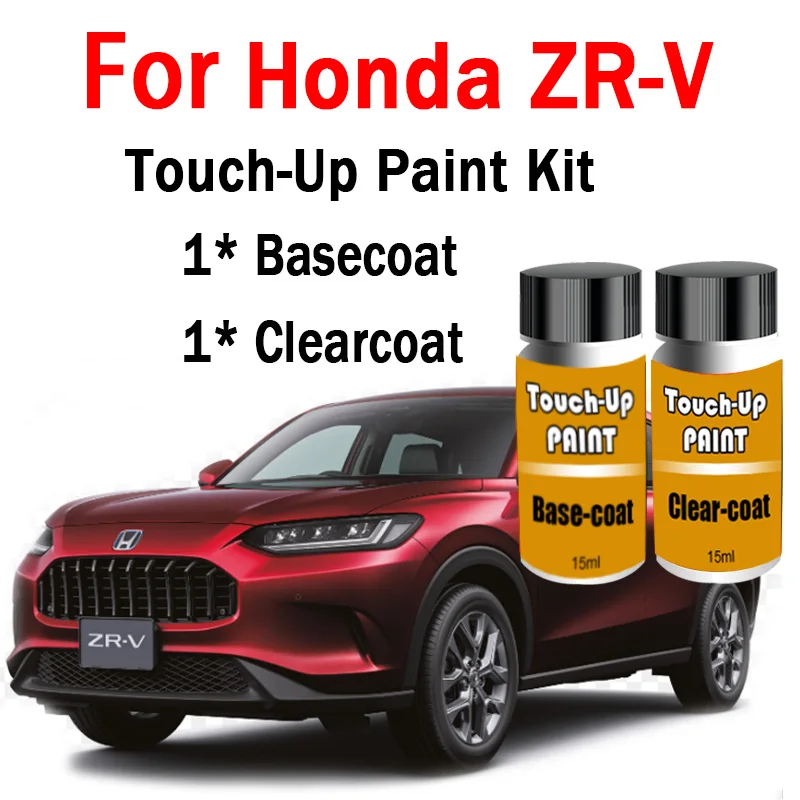 Custom Car Touch-Up Paint Set For Honda ZR-V 2026 Car Paint Repair Kit Scratch Remover Car Accessories Black White Grey Blue Red