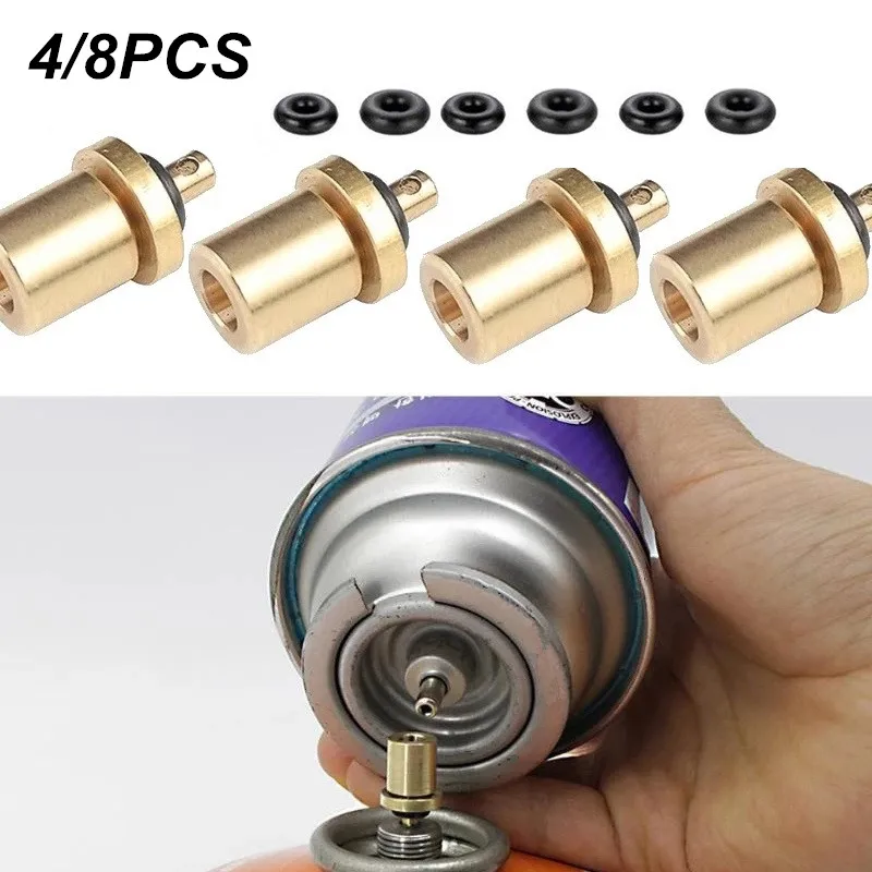4/8Pcs Gas Refill A…