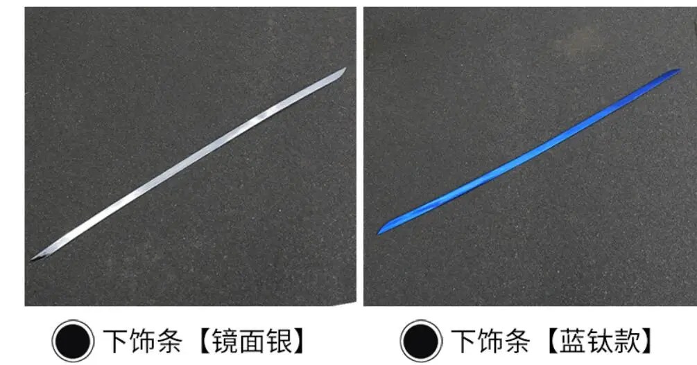 For X-trail T32 2014-2017 2018 2019 Chrome Rear Trunk Tail Gate Door Cover Molding Strip Trim Car Styling