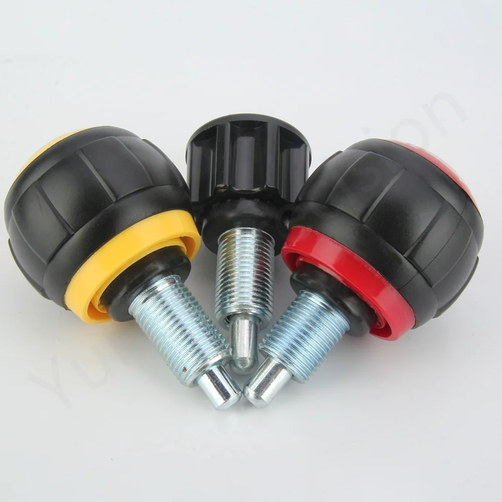 

5PCS Dynamic Cycling Fitness Equipment Accessories Spherical Plum Blossom Rotating Adjusting Spring Knob Limit Pull Pin