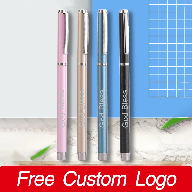 

Simple Fashion Ballpoint Pen Business Office Signature Pen Personalized Custom Logo Teacher Student Writing Stationery Wholesale