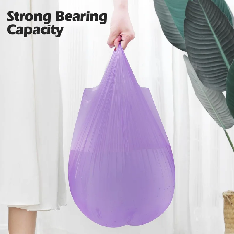 Disposable Small Trash Bags Portable Pe Rubbish Bags Wastebasket Bags Small Garbage Bags Office Kitchen Waste
