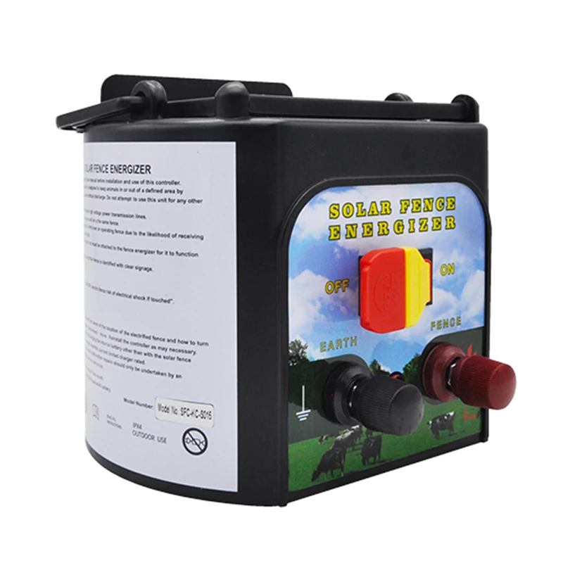 Livestock Professional Electric Fence for Livestock Farm Animal 1.2J Electric Fence Energizer and Alarm Plastic Not Coated 20km