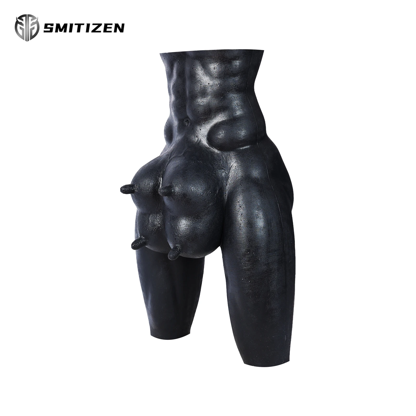 Smitizen Silicone Cow Udders Pants Cosplay Costumes with Anal Hole Fetish BDSM