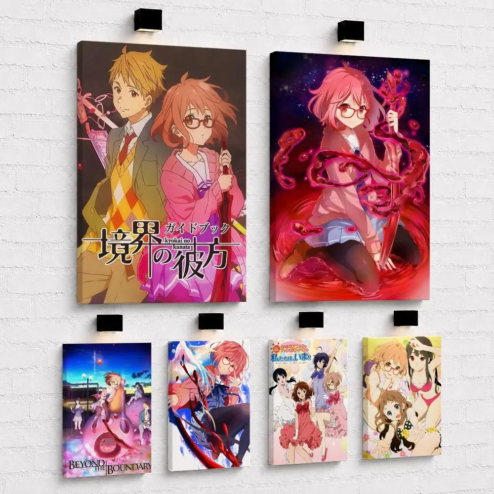 Supernatural Anime B-Beyond The Boundary Framed Wall Painting Framed Canvas Wall Art Print | Modern Poster | Home Hallway Decor