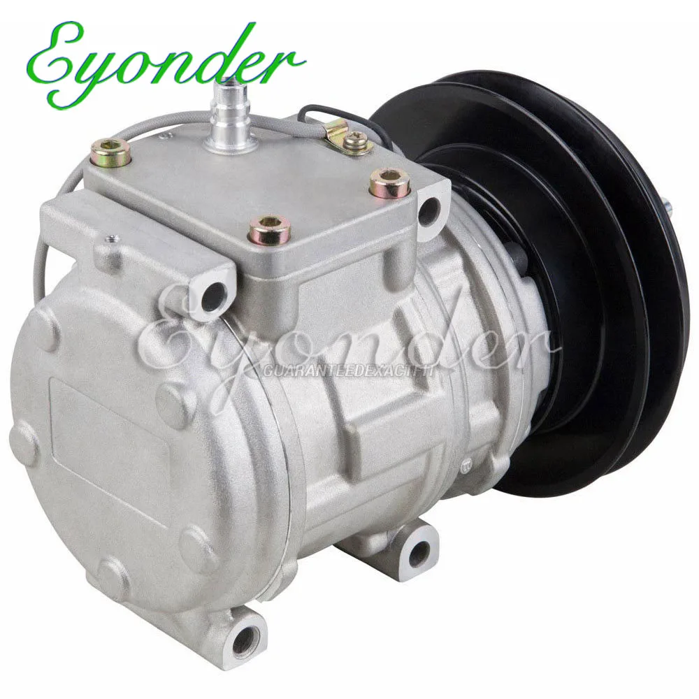 AirCon A/C AC Air Conditioning Compressor Cooling Pump Clutch PV1 24V 10PA17C for John Deere LOADERS AT215510