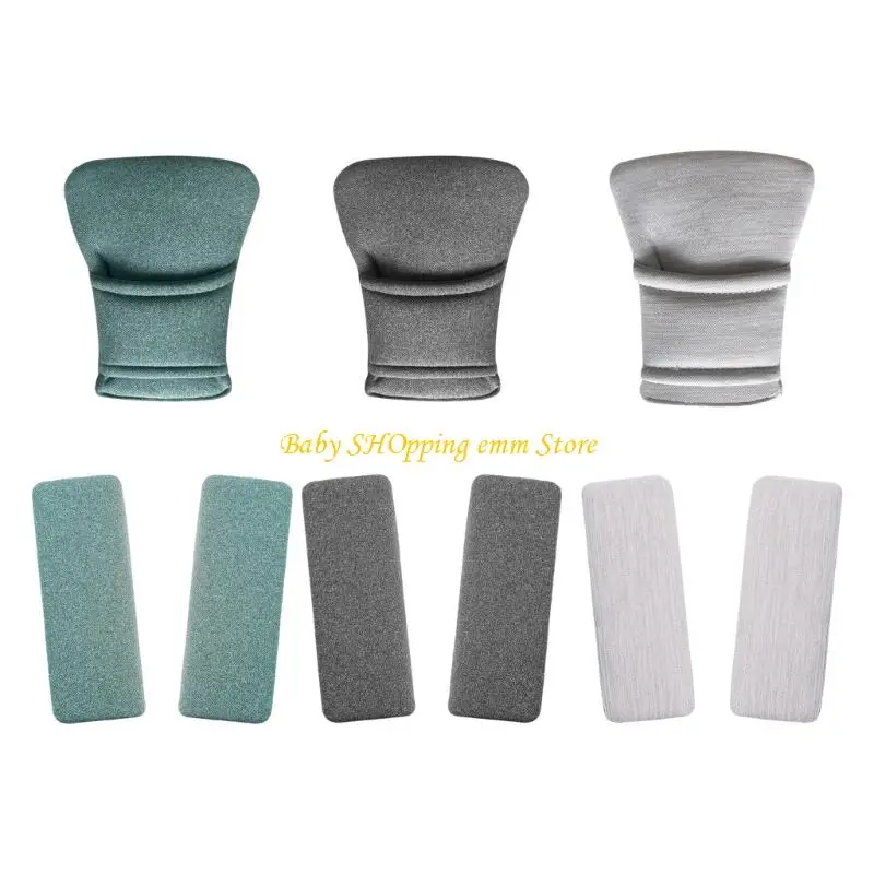 

23GD Car Shoulder Belt Pad Crotch Protector Universal Soft Support Easy Cleaning Fabric For Infant Safety And Long Ride