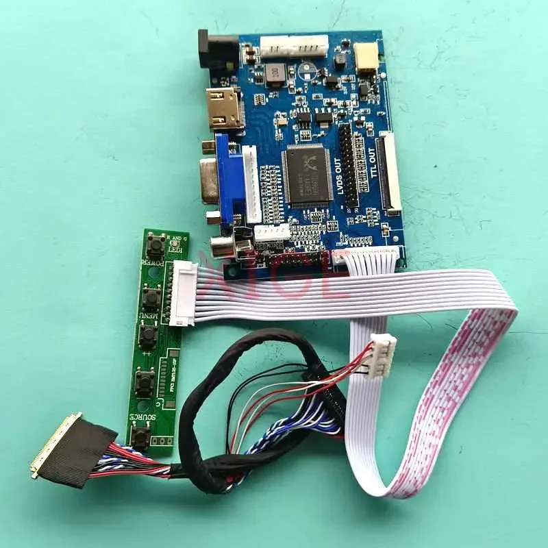 DIY Kit Controller Driver Board For LTN140AT16-201/D01/L01 1366x768 HDMI-Compatible LVDS 40 Pin Laptop Matrix Screen 14