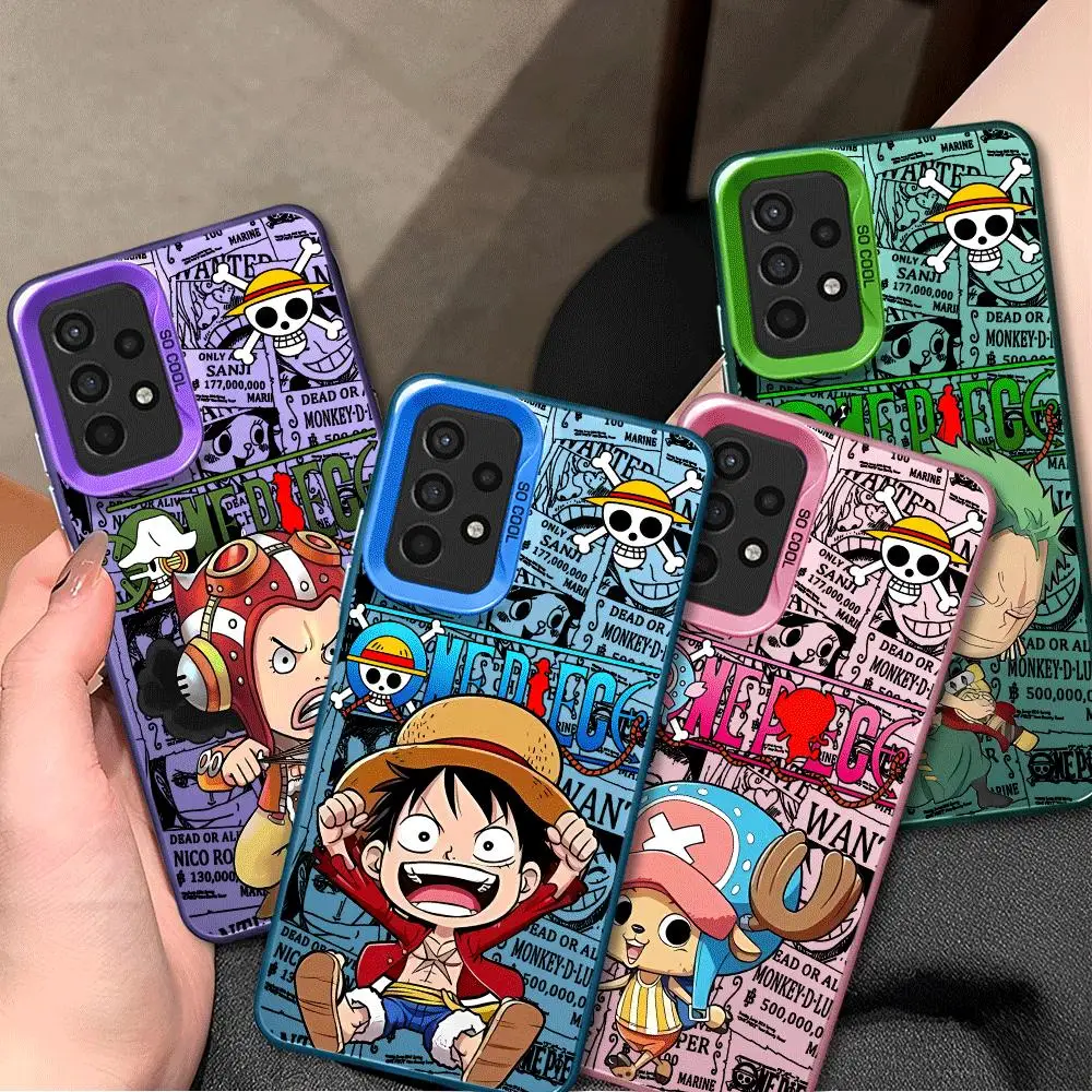 Luxury Cute O-One Piece Phone Case For Samsung Galaxy A15 A12 A14 A22 A23 A24 A32 A34 A51 A52 A53 A54 A11 A72 A73 5G Protective