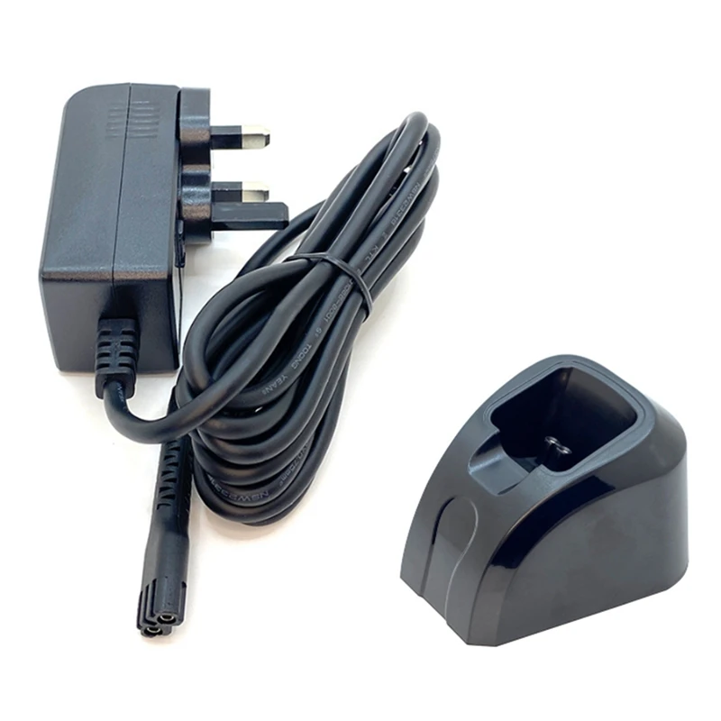 

Адаптер для машинки для стрижки волос с зарядной базой для WAHL 8148/8504/8591/8509/1919/2241/2240/8171, зарядное устройство для бритвы, триммера, британская вилка