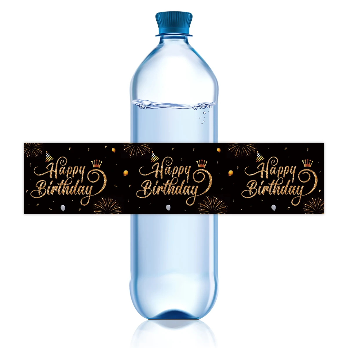 

20PCS,Water Bottle Stickers,Water Bottle Labels Suitable For Birthday Party Decoration,Happy Birthday Gift Decoration Stickers