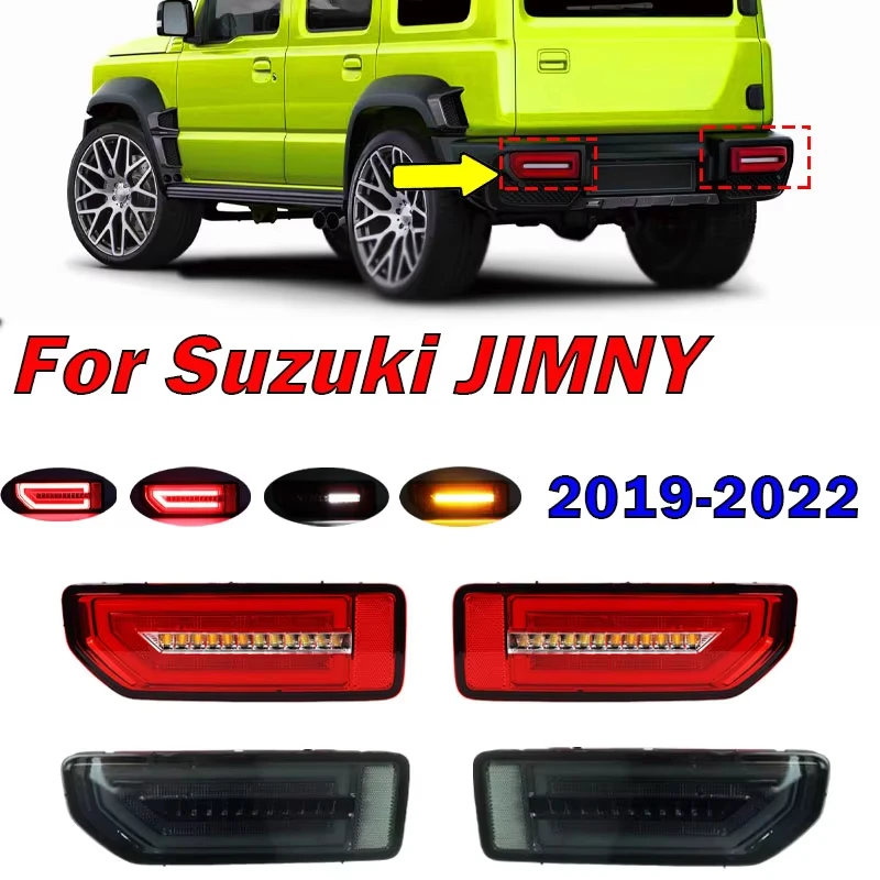 

Car Accessories LED Tail Light For Suzuki Jimny 2019 2020 2021 2022 Rear Reflector Brake Light Signal Lamp Taillight Assembly