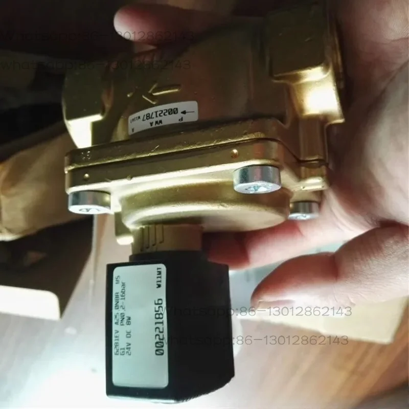 Servo-Assisted NC Solenoid Valve Replacement 6281EV DN10-DN50 IP65 24V/230V Coil NBR/FKM Seal Liquid Air Control Valve