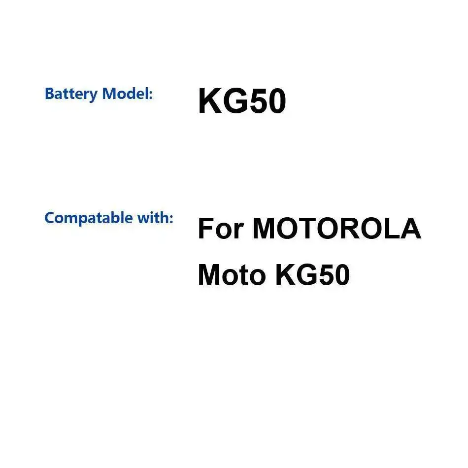 

Экологически чистый аккумулятор для мобильного телефона Motorola Moto KG50, 4000 мАч, хорошая низкотемпературная работа
