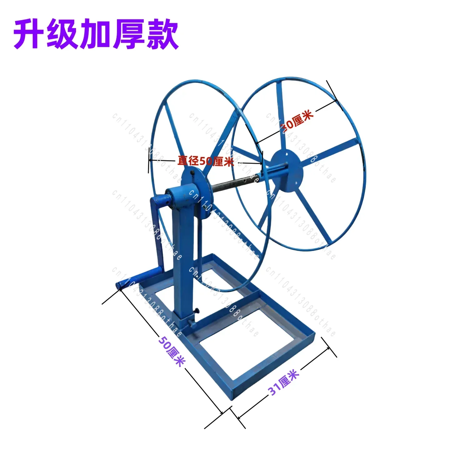Irrigation Retractable Pipe Wire Storage Durable Premium New Agricultural Farmland Hand Crank Household Water Hose Rewinder