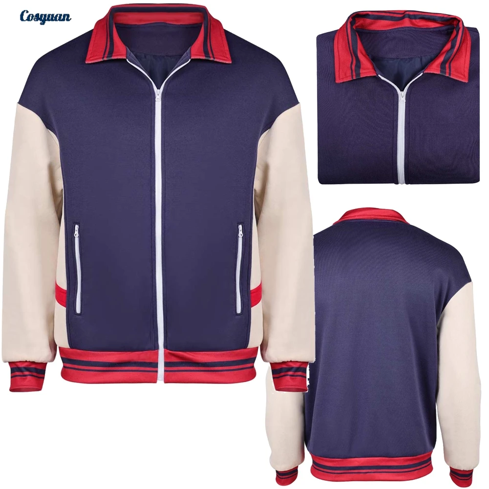 2025 TV ST 5 ill Byers سترة تنكرية ملابس الرجال الكبار حفلة تمويه الهالوين الذكور زي كرنفال لعب الأدوار وتتسابق الدعاوى