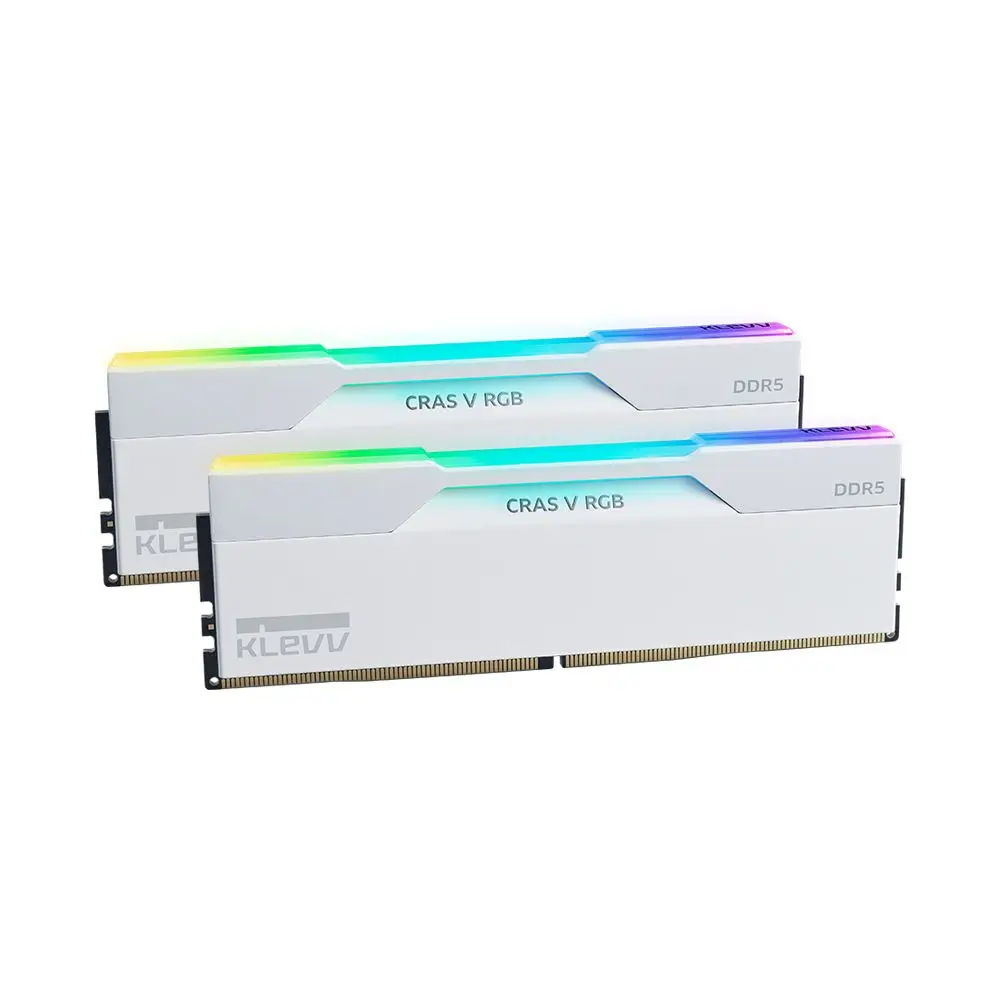 [SERIN OFFICIAL] ESSENCORE KLEVV DDR5-6000 CL30 CRAS V RGB WHITE Package SERIN (48GB(24Gx2))