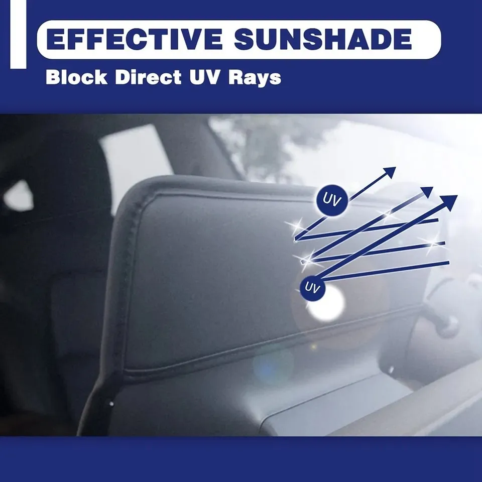 Per Tesla Model 3 Y Copertura di protezione dello schermo Anti-UV Parasole Console centrale Display di navigazione Custodia antipolvere Accessori