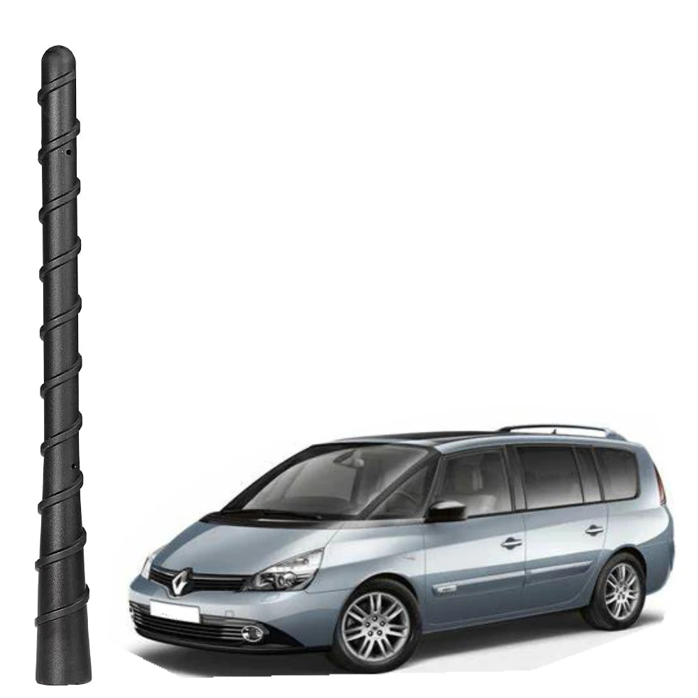 ​7.2-Inch Rubber Car Antenna Fits Renault Espace  Am/Fm Roof Mast- Easy Install 2018 2017 2016 20152014 2013 2012 2011 2010-1984