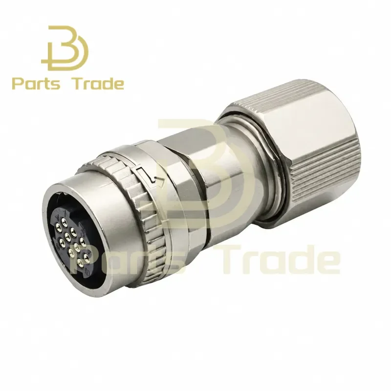 Encoder Plug Connector 10 Pin 2Pin for Servo Motor MR-J3SCNS MR-BKCNS1 DDK CM10-SP10S CM10-SP2S CM10-AP10S CM10-AP2S