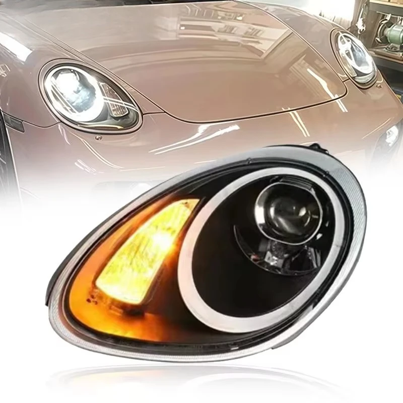 For Boxster 9872005-2008 Cayman Halogen Light Emitting Diode Headlamps