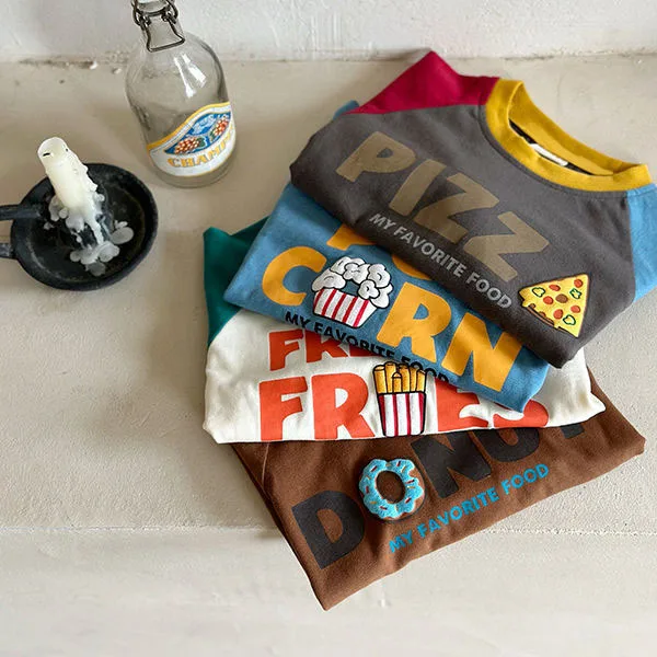 UNITIM Kinder Kontrast T-shirt Design Cartoon Langarm Baby Jungen Tops Frühling Herbst Reine Baumwolle Bodenbildung Shirt Trendy – Detail 12