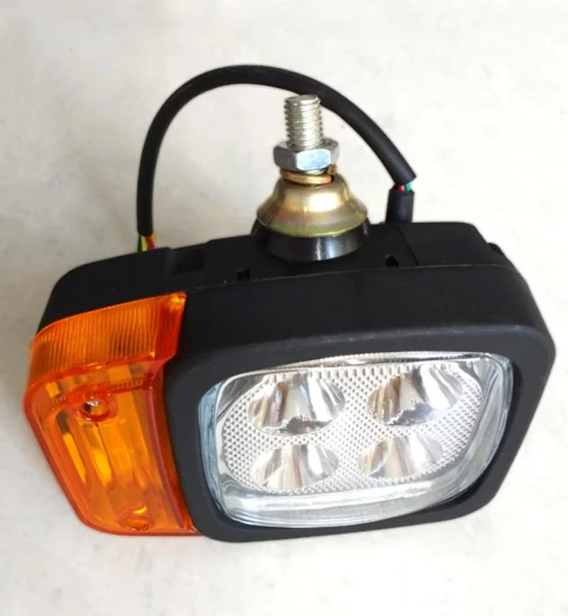 New YUANYUAN MOUNTAIN Wheel Excavator LED Combination Lamp Headlamp with Turn Signal Assembly Forklift Accessorie Super