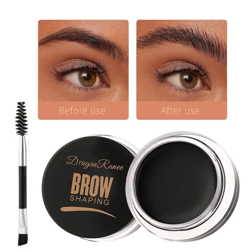 Natural Wild Eyebrows Paste Waterproof Non Decolorizing Semi Permanent Eye brow shaping cream Women Beauty Eyebrow Enhancers