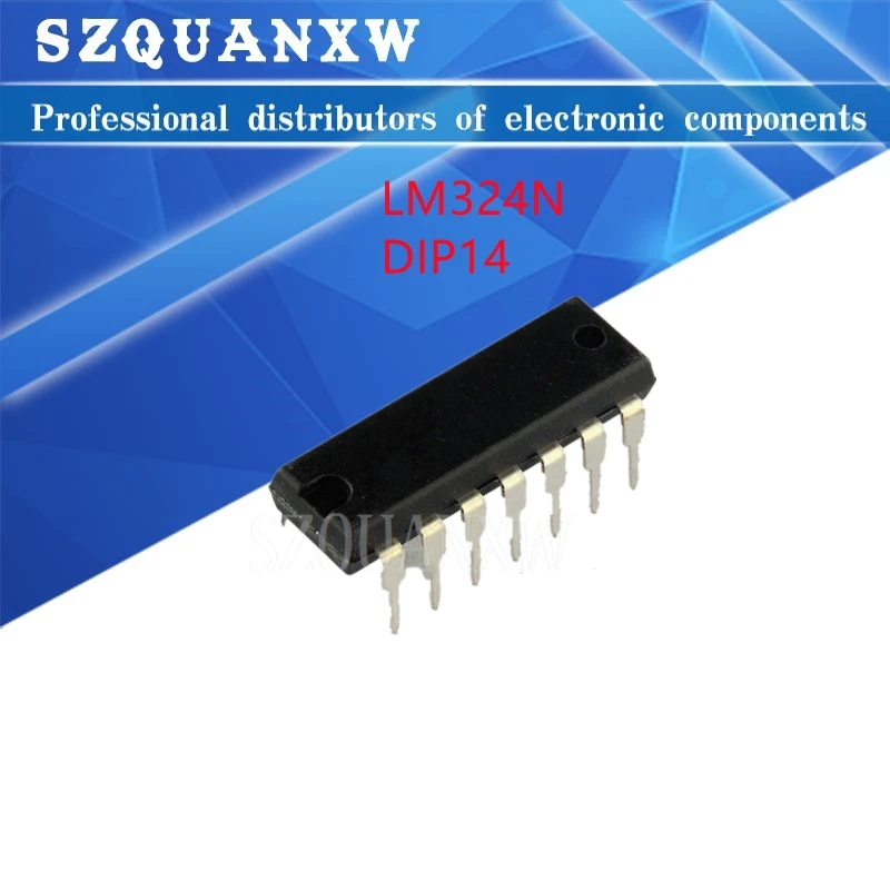 10PCS LM324N DIP14 LM324 DIP DIP-14 new and original IC