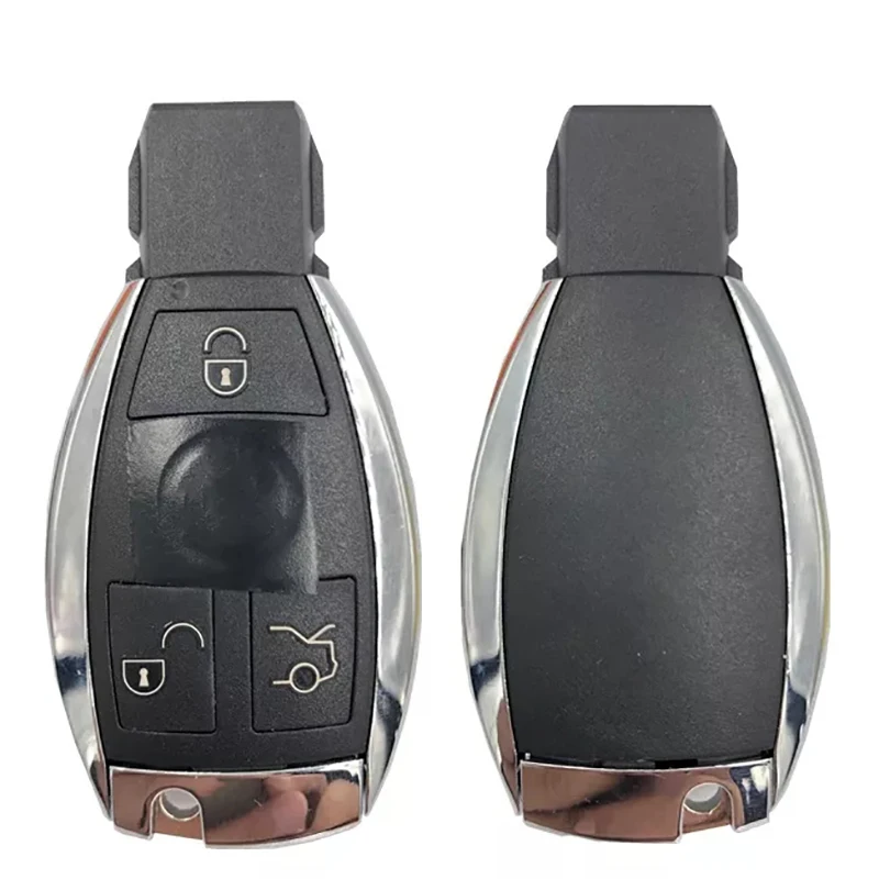 

CN002022 Aftermarket 3 Buttons Smart Car Key With 433MHZ NEC Chip For Mercdec-Benz BGA Remote 2000+ With Logo