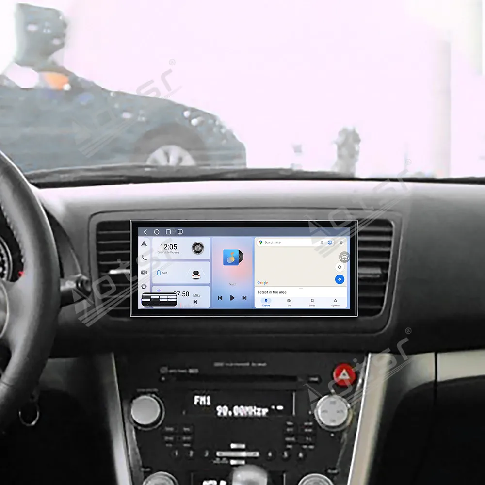 15.8 Inch Dash Touch Screen Car Radio GPS Navigation Stereo For Subaru Legacy Outback 2004-2009 Multimedia CarPlay Android Auto