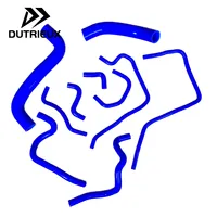 Manguera refrigerante de silicona para radiador, accesorio azul para Subaru Impreza STI 2008, EJ20, 2011, 2,0, 2009, 2010