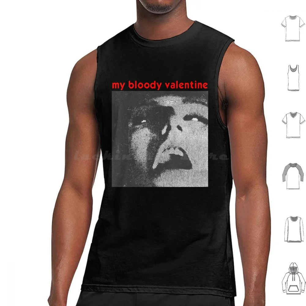 My Bloody Valentine Band Tank Tops Vest Sleeveless My Bloody Valentine Shoegaze Indie Slowdive Music Band Mbv 90s Cocteau