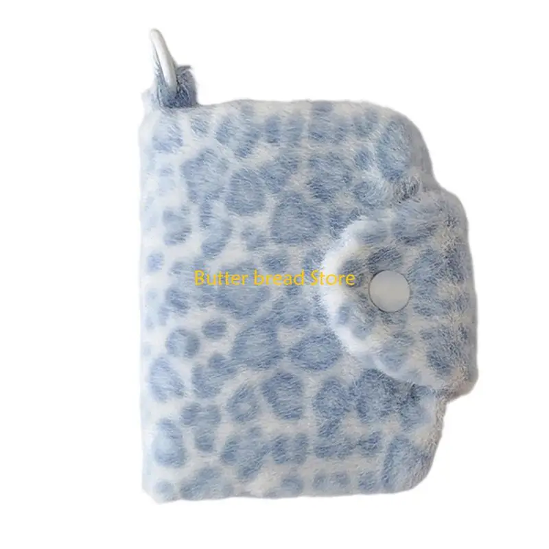 W89C Travel Business Card Organizers Bag Button Closure Card Organizers Cards Case Card Holders Wallet With Card Slots