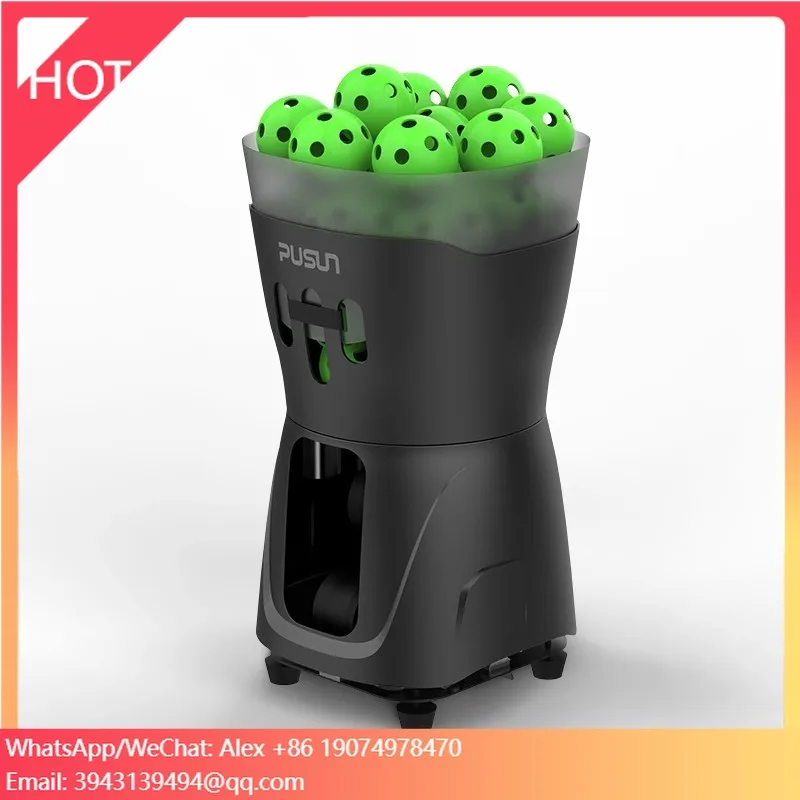 

Машина для игры в пиклбол PP-MINI PRO, новая модель, автоматическая электронная машина для подачи мячей для тренировок и практики с дистанционным управлением через приложение.