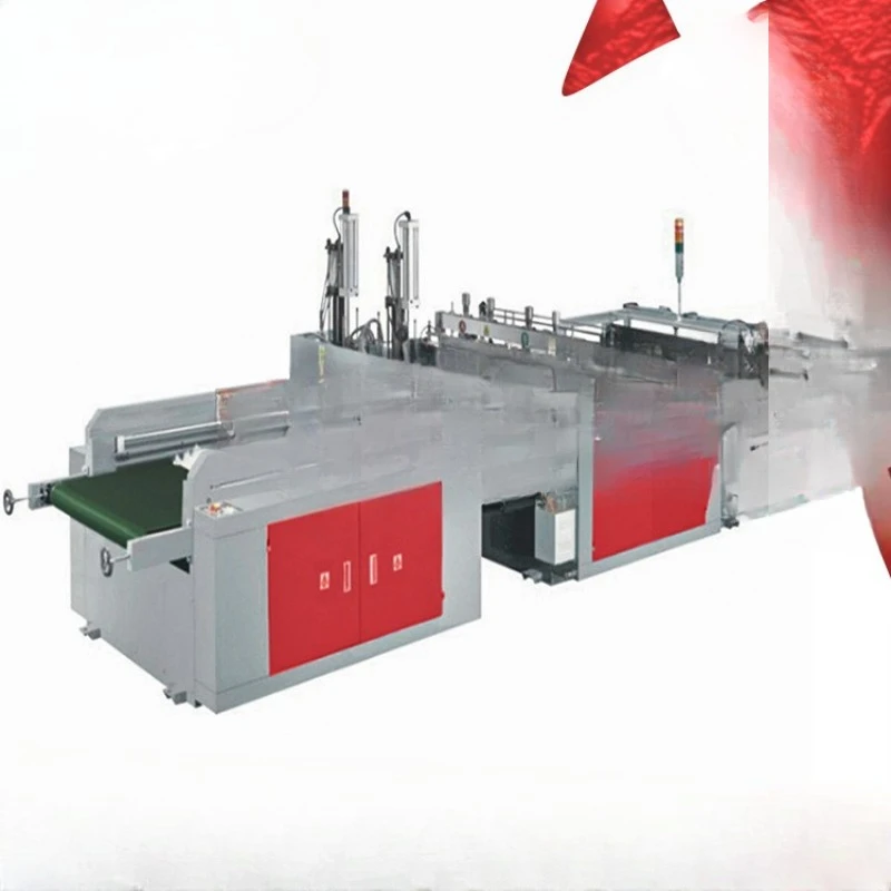 Degradable bag making machine, full biodegradable vest bag production