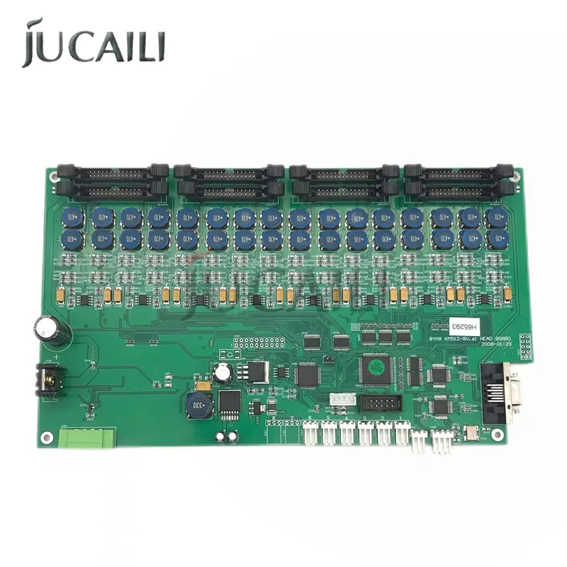 

BYHX 512 8 головок каретки Konica 512 8 головочная плата для Twinjet Allwin Xuli Human для Konica 512 печатающая головка детали принтера