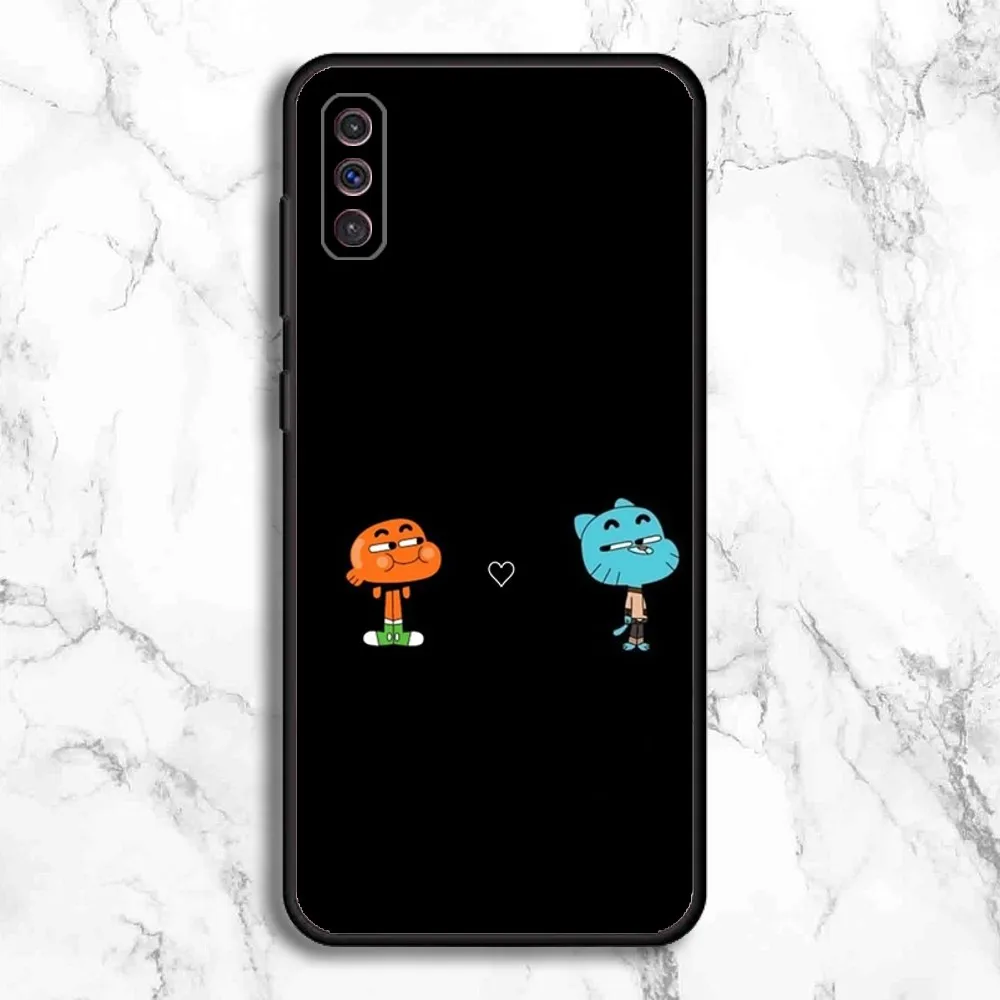 Чехол для телефона The Amazing World of G-Gumball для Samsung Galaxy A13, A21s, A22, A31, A32, A52, A53, A71, A80, A91, мягкий черный чехол для телефона