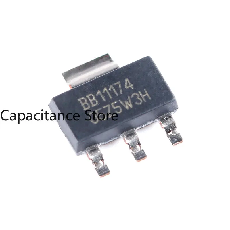 10PCS Original Genuine REG1117-3.3/2K5 SOT-223 3.3V 800mA Linear Voltage Regulator Chip
