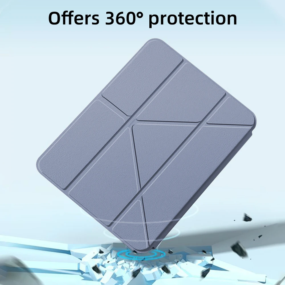 For iPad Case a16 11th/10th Generation For ipad Pro13/11 M4 M5 Pro 12.9 Air 13/11 M3 M2 Mini 7/6  Air7 6 4 5 Y-bracket Cover