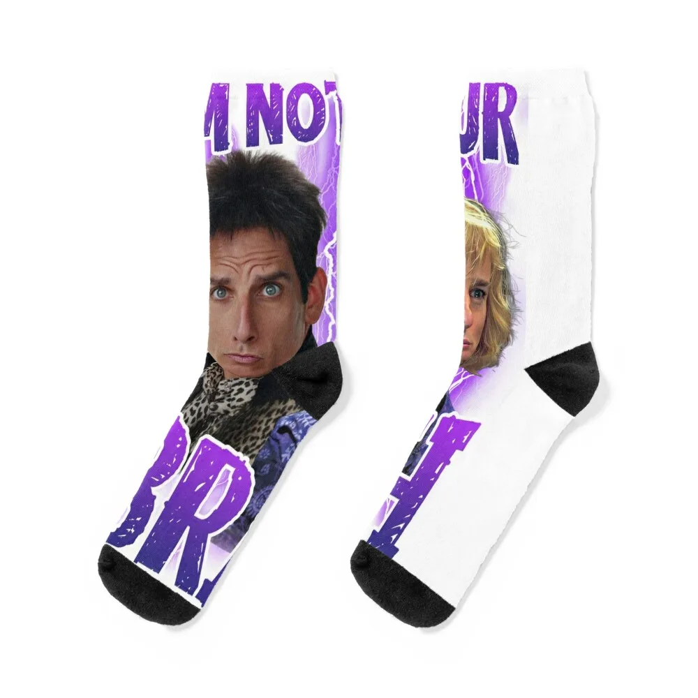 

Носки I'm not your brah (Zoolander) для регби, новогодние детские носки с героями мультфильмов, мужские и женские носки