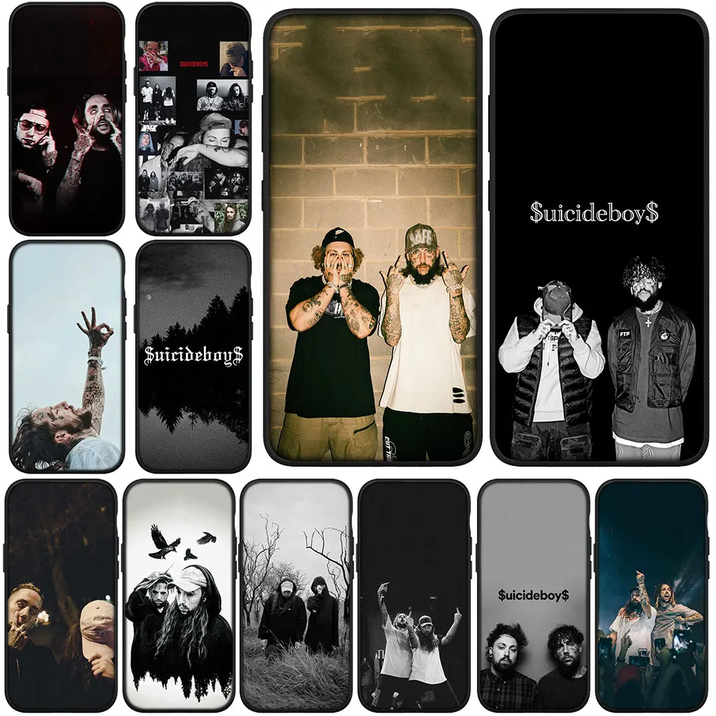Чехол Suicideboys $uicideBoy$ Suicide Boys для Xiaomi Poco C71 C65 X7 X6 X5 M6 M7 F5 F6 F7 Ultra Pro C75 5G 4G Чехол для телефона Чехол Suicideboys $uicideBoy$ Suicide Boys для Xiaomi Poco C71 C65 X7 X6 X5 M6 M7 F5 F6 F7 Ultra Pro C75 5G 4G Чехол для телефона