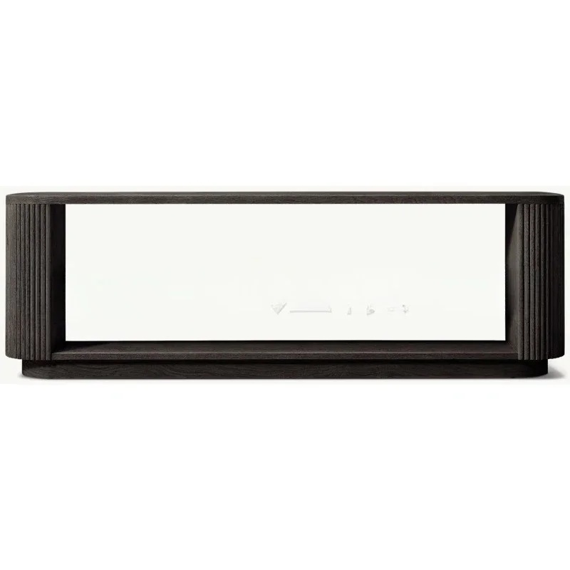 

Furniture Solid wood oak edge few modern simple light luxury sofa back few French rural retro entrance table