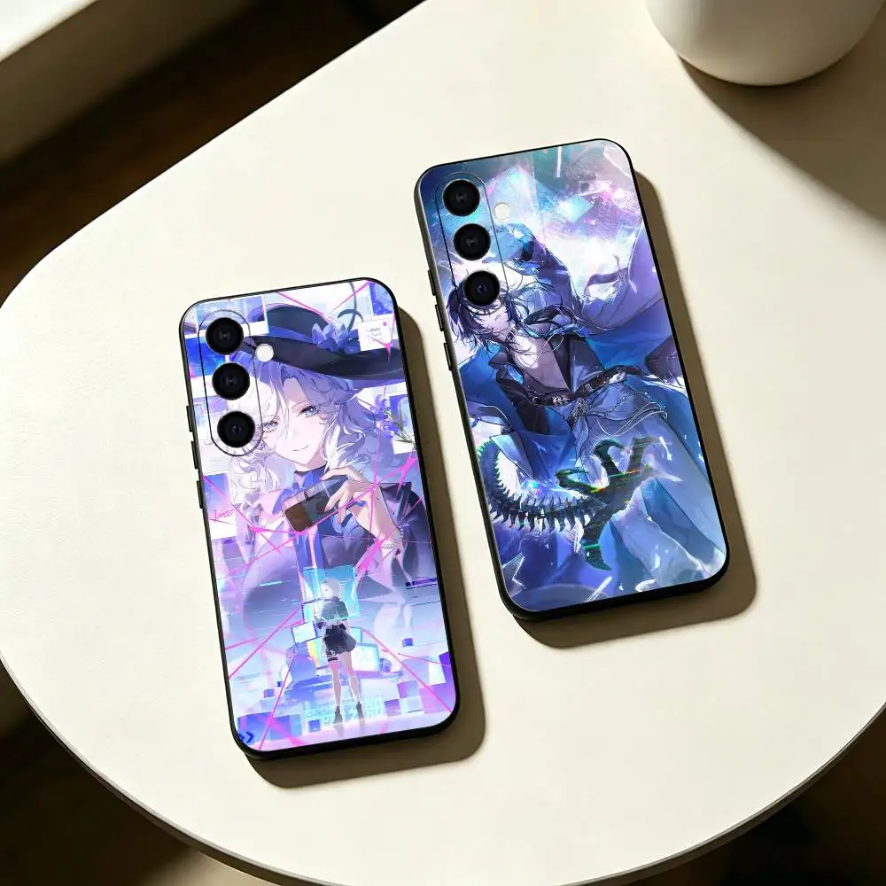 N-Neverness to Everness Game NTE Phone Case For Samsung Galaxy A73,A72,A71,A70,A53,A52,A51,Soft Silicone Black Cover