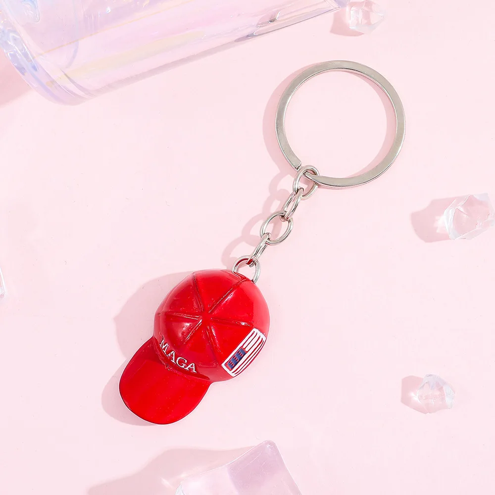 Fashion Trend Baseball Cap Keychain Creative Fun Backpack Pendant Accessory Gift Toy for Women Men