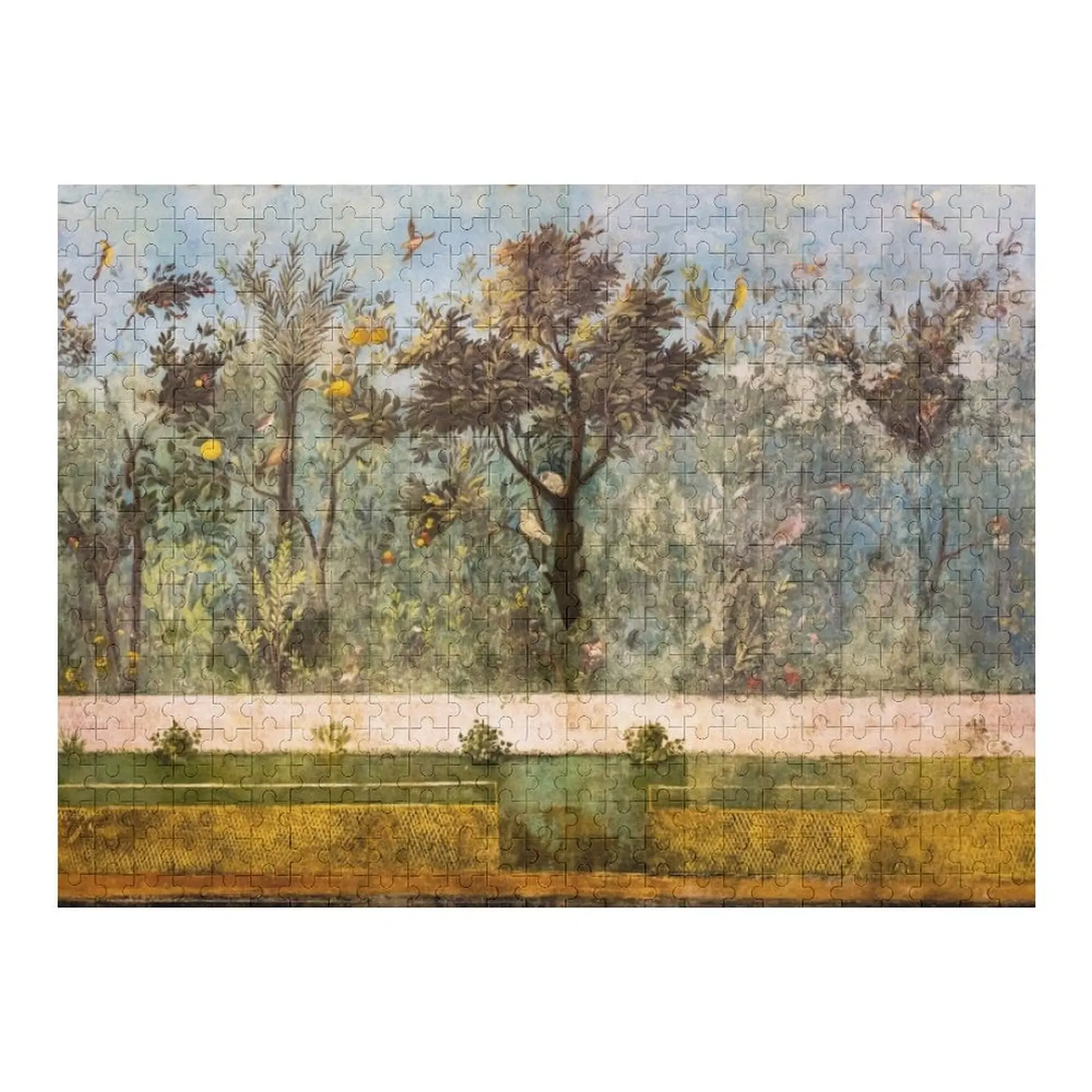 

Viridarium of the Villa of Livia in Via Flaminia, Rome. Jigsaw Puzzle Custom Wooden Gift Personalized Baby Object Puzzle