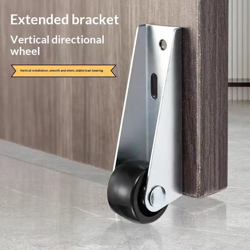 4PCS Door Bottom Support Wheel Door Droop Pulley Door Bottom Support Wheel Door Load Bearing Wheel Furniture Hardware Accessori