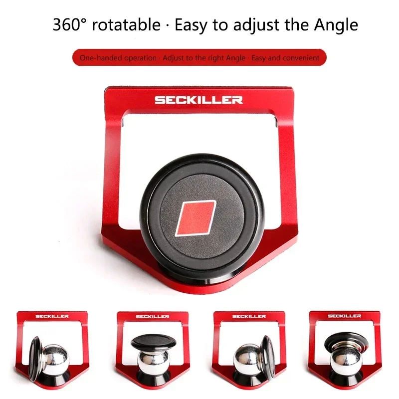 Magnetic Car Phone Holder For Audi A4 A5 B9 2017-2024 360 Rotatable Support Air Vent Phone Bracket Stand GPS Mobile Holder