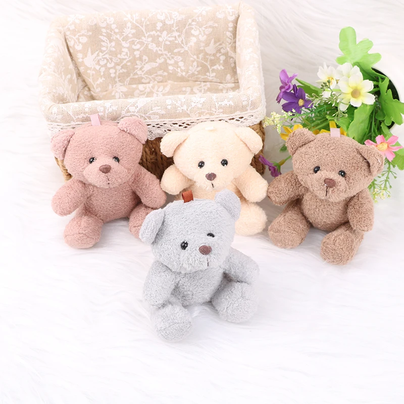 1pc Cute Teddy Bear Dolls Patch Bear Soft Stuffed Toy Bear Baby Toy Kids Girls Birthday Brinquedos Wedding Girls Gifts